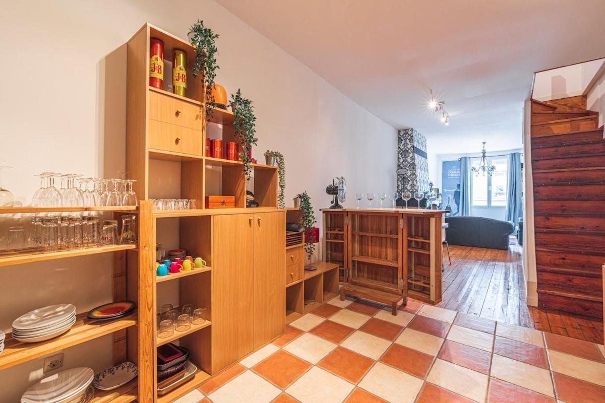 Bar A Bulles - Ancien Comptoir Transforme Villa Reims Buitenkant foto